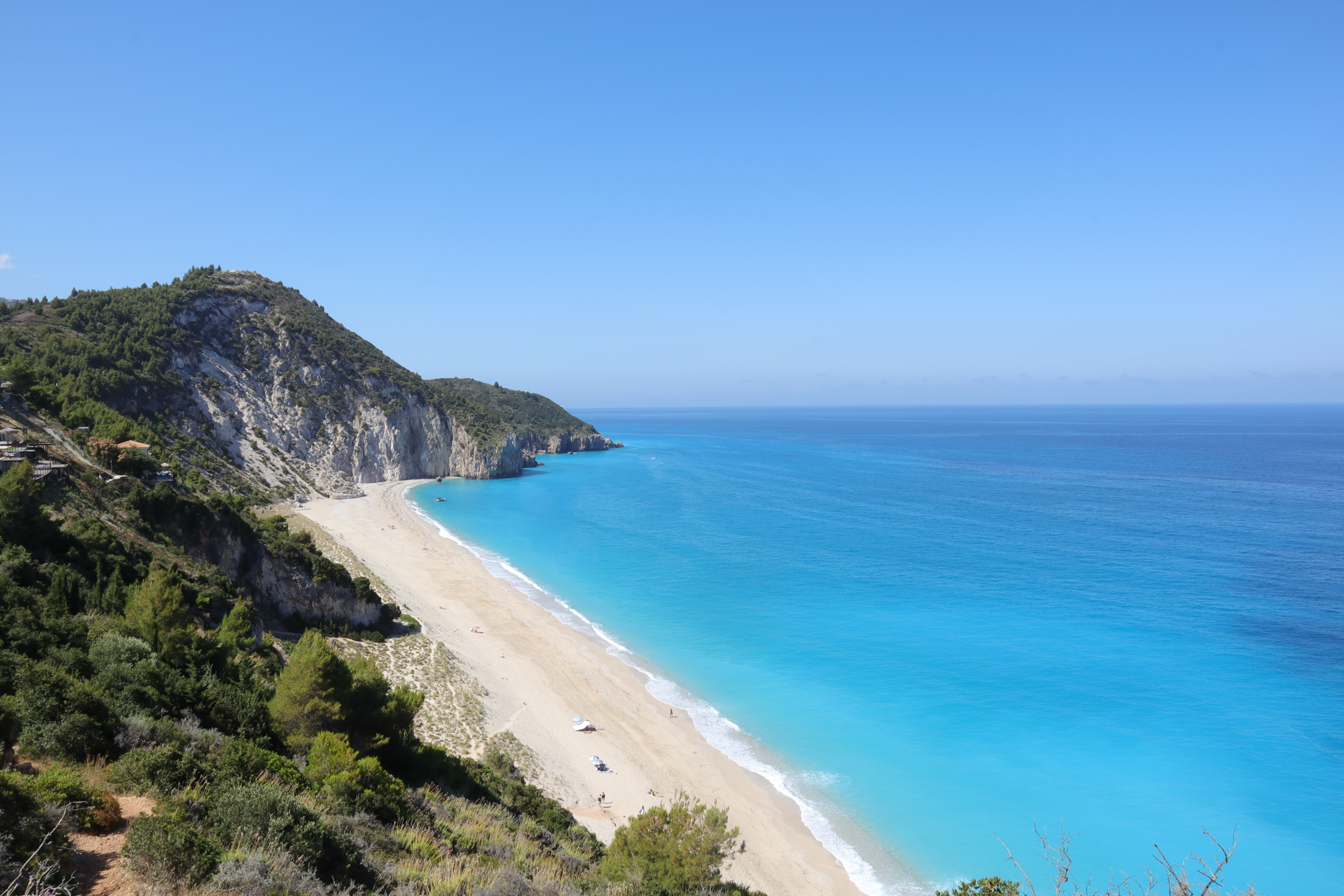 Mylos Beach - instagrammable places in Lefkada