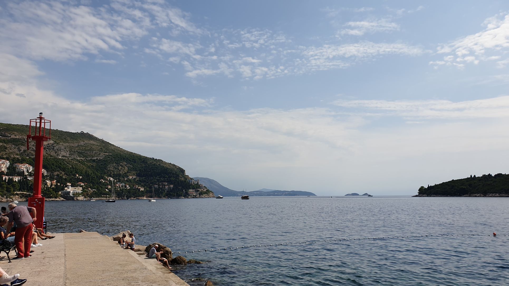 great port view in Dubrovnik